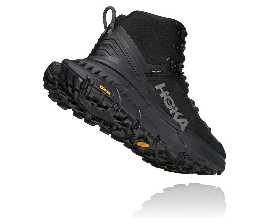 Hoka One One Tennine Hike Gore-Tex Vandringsskor Herr - Svarta - UMVWA-4286